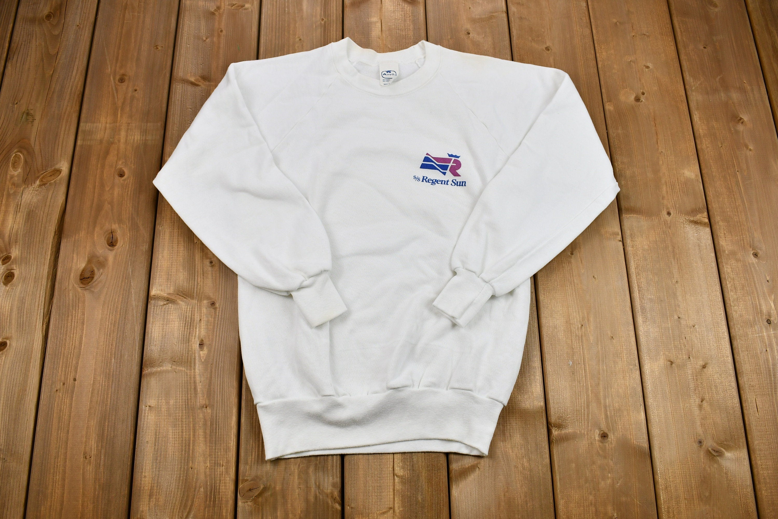 Vintage 1980s S.S. Regent Sun Graphic Crewneck Sweatshirt