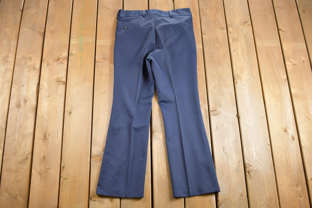 Vintage 1970s Pleated Trousers Size 32 x 27.5