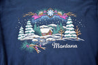 Vintage 1990s Montana Souvenir Travel Crewneck Sweatshirt