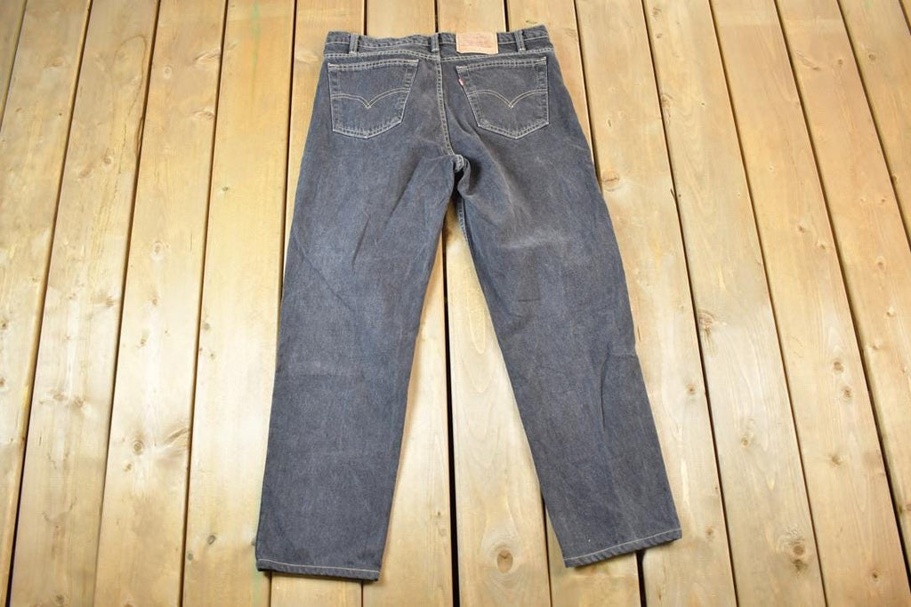 Vintage 1990s Levi Strauss Red Tab Denim Jeans Size 36 x 36 Made In USA