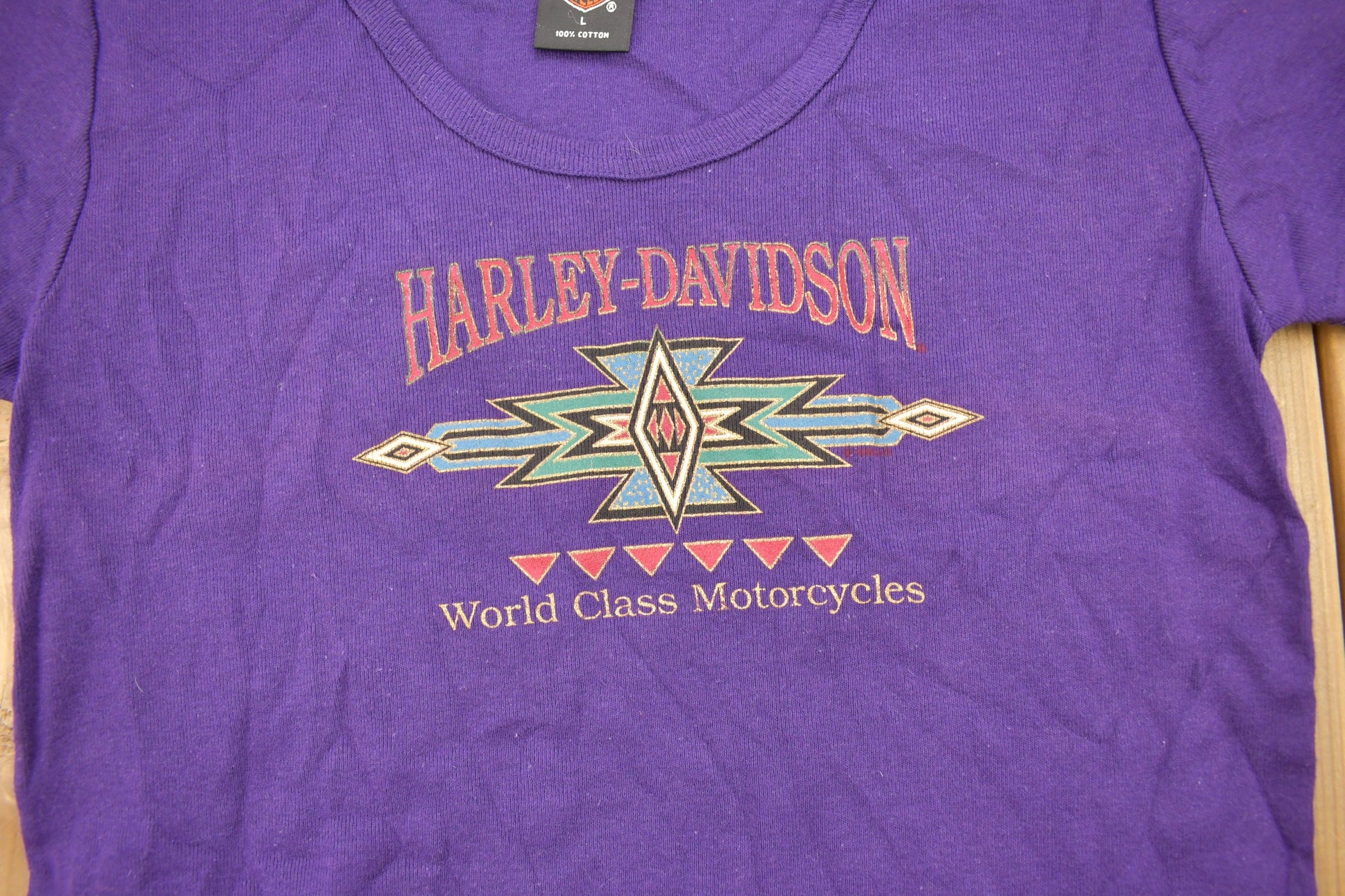 Vintage 1995 Harley Davidson Motorcycles Florida T-Shirt