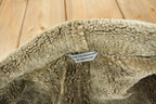 Vintage 1990s Geoffrey Beene Authentic Leather Shearling Jacket Size L