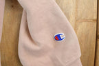 Vintage 1990s Tan Champion Reverse Weave Hoodie Sweatshirt