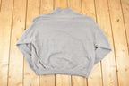 Vintage 1990s Jansport Minnesota Quarter Zip Embroidered University Crewneck Sweater Mens L