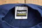 Vintage 1990s Tultex Blank Navy Blue Crewneck Sweatshirt  90s Crewneck  Made In USA  Essential  Streetwear  90s Blank  Tultex Crewneck