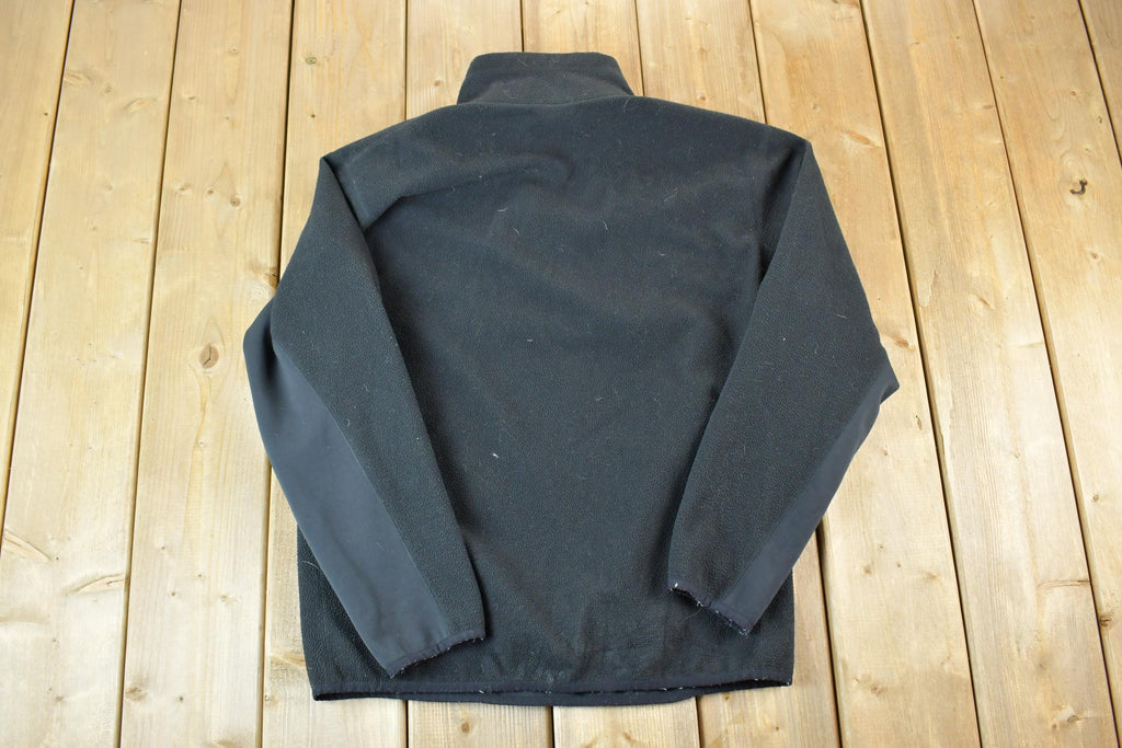 Vintage 1990s Nike ACG Embroidered Mini Swoosh Quarter Zip Crewneck Sweatshirt