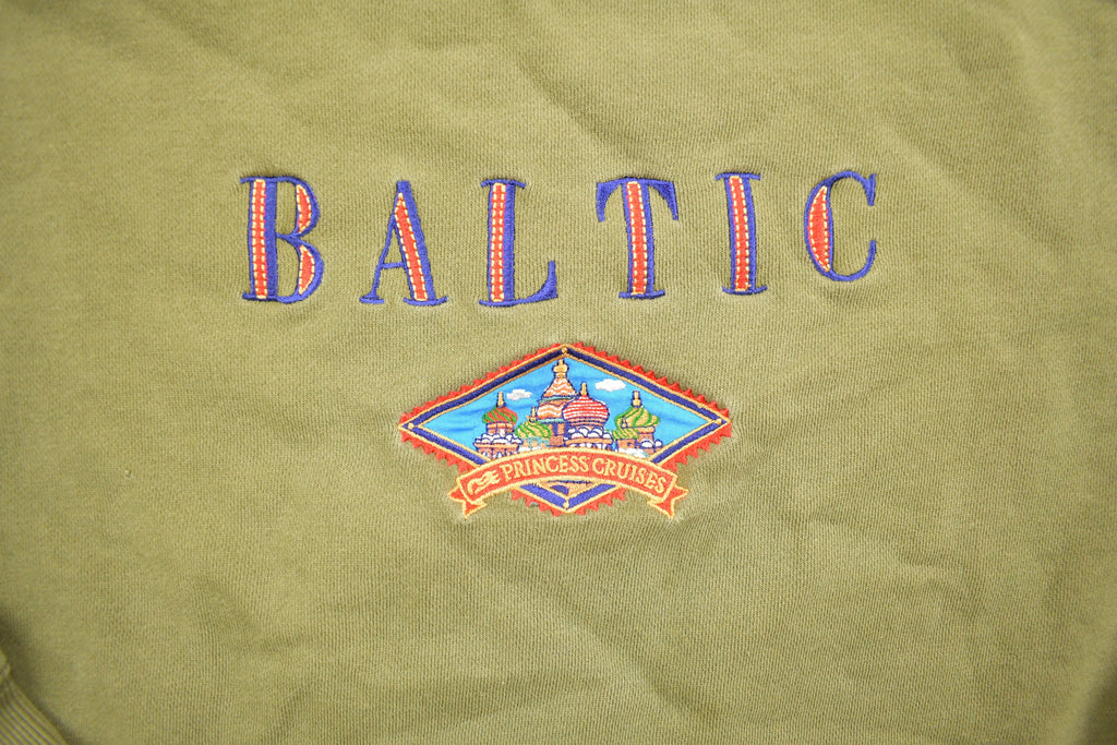 Vintage 1990s Baltic Embroidered Sweatshirt