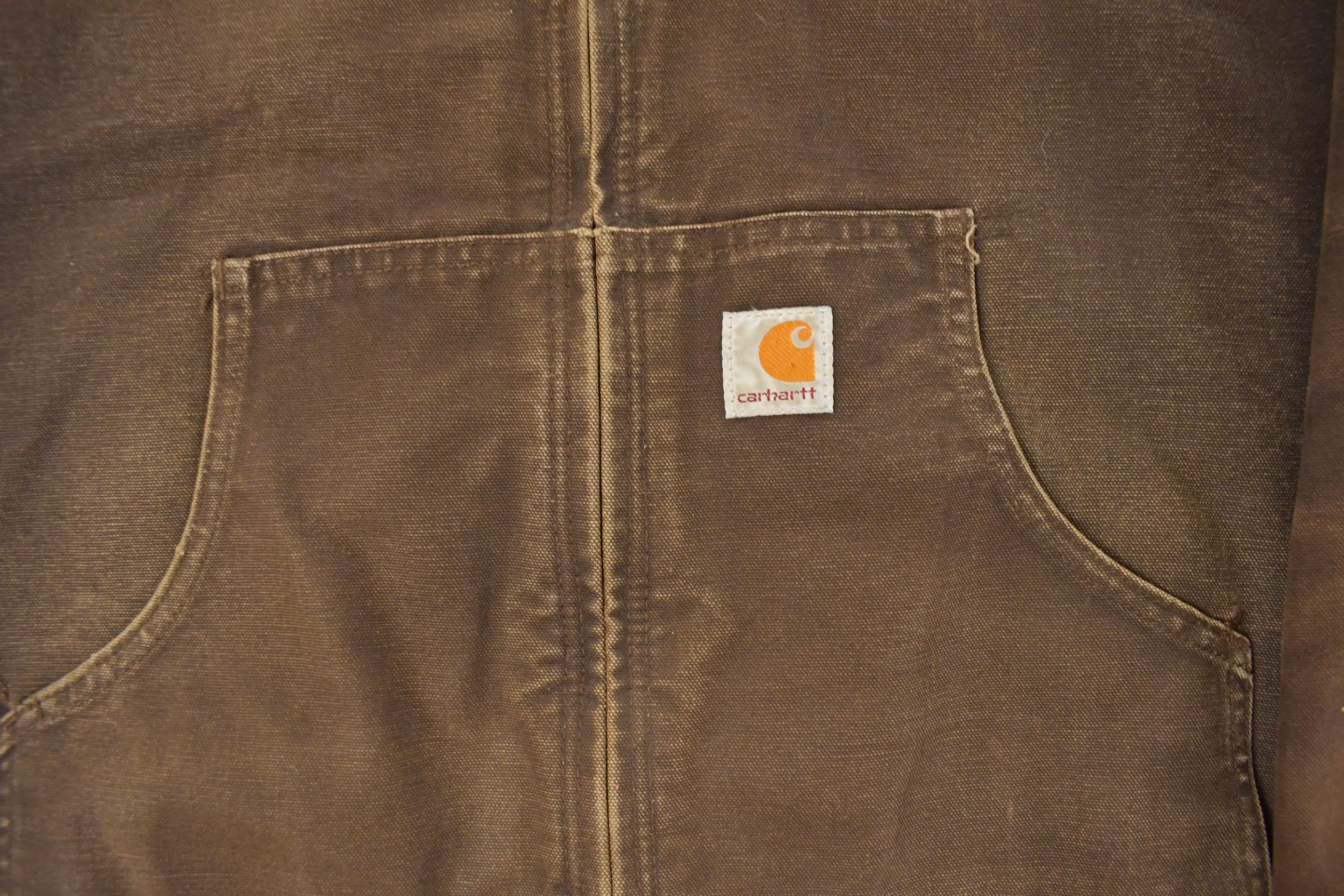 Vintage 1990s Carhartt Hooded Jacket Women's Small