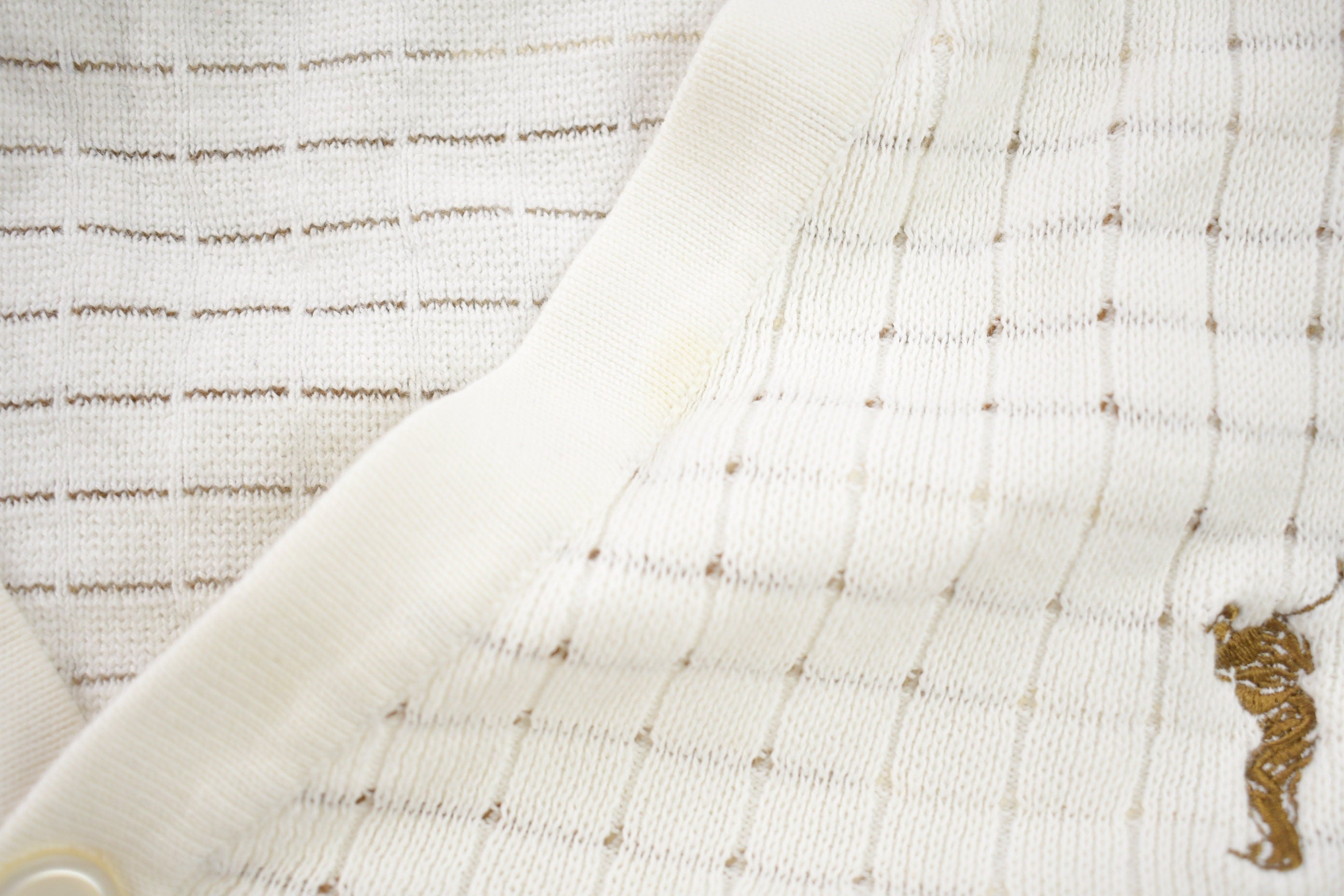 Vintage 1990s Golf Cardigan Sweater