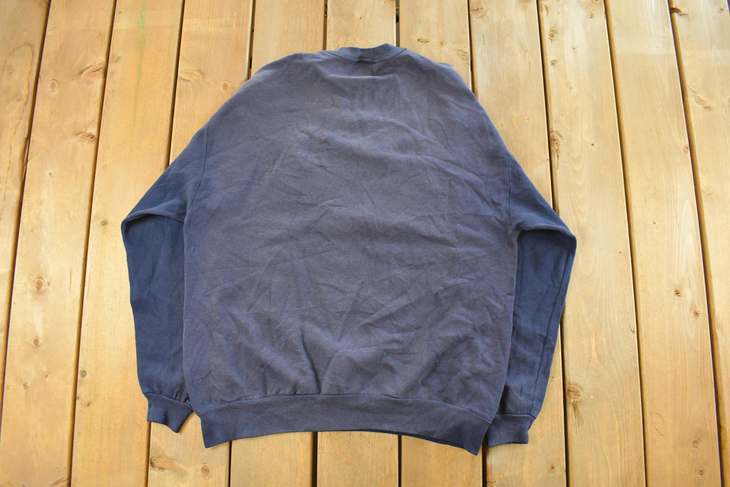 Vintage 1990s Cute Grandma Embroidered Crewneck Sweatshirt Men's Large