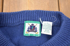 Vintage 1990s Izod Embroidered Logo Knitted Sweater