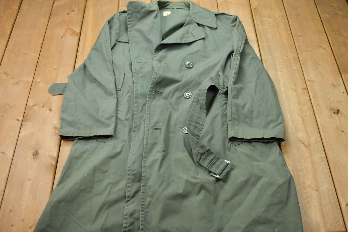 Vintage 1960s Overcoat Rain Jacket
