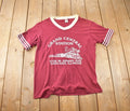 Vintage 1980s Chicago Grand Central Station Souvenir Travel T Shirt Made In USA Size L