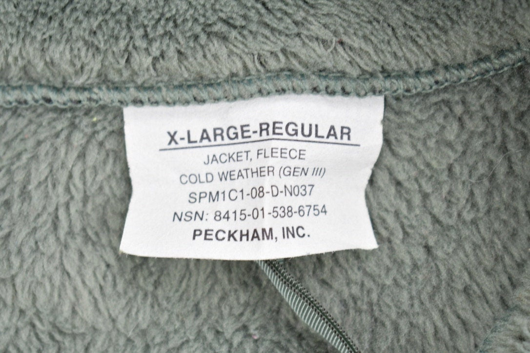 Vintage 1990s Military Cold Weather Fleece Sweater