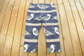 Vintage 1980s Michigan Rag Co Seagull Bird All Over Print Pants Men's Large