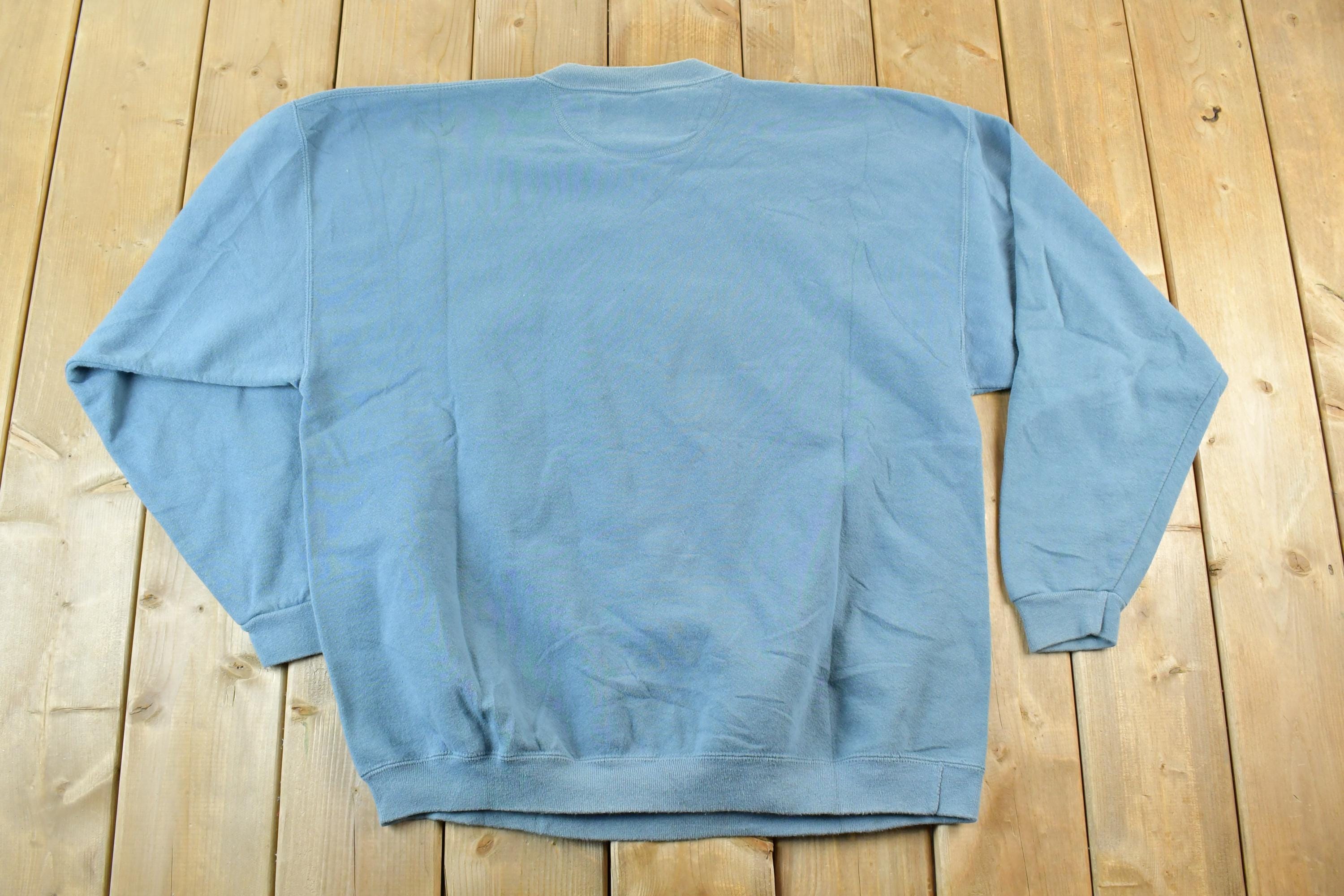 Vintage 1990s Galt Sand Northern Explorer Outdoorsman Crewneck Sweatshirt Mens L