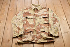 Vintage Military Button Up Shirt