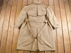 Vintage 1980s Charles Klein Full Length Trench Coat