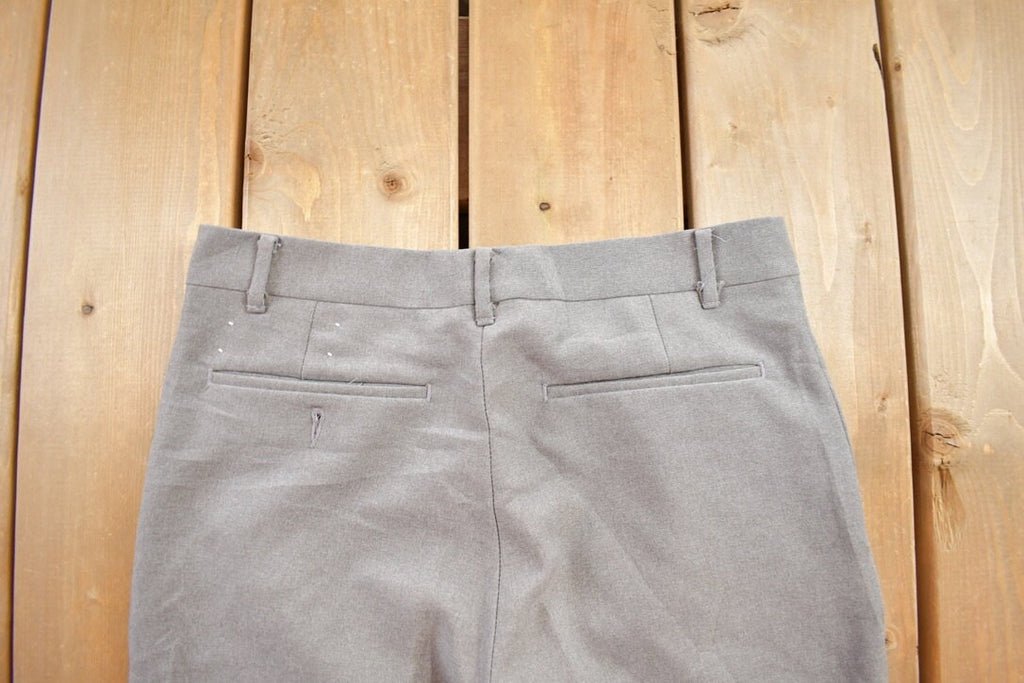 Vintage 1980s Reed St. James Grey Trousers Size