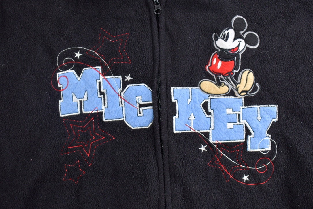 Vintage 1990s Mickey Mouse Disney Fleece Hoodie