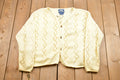 Vintage Knitted Cardigan Sweater