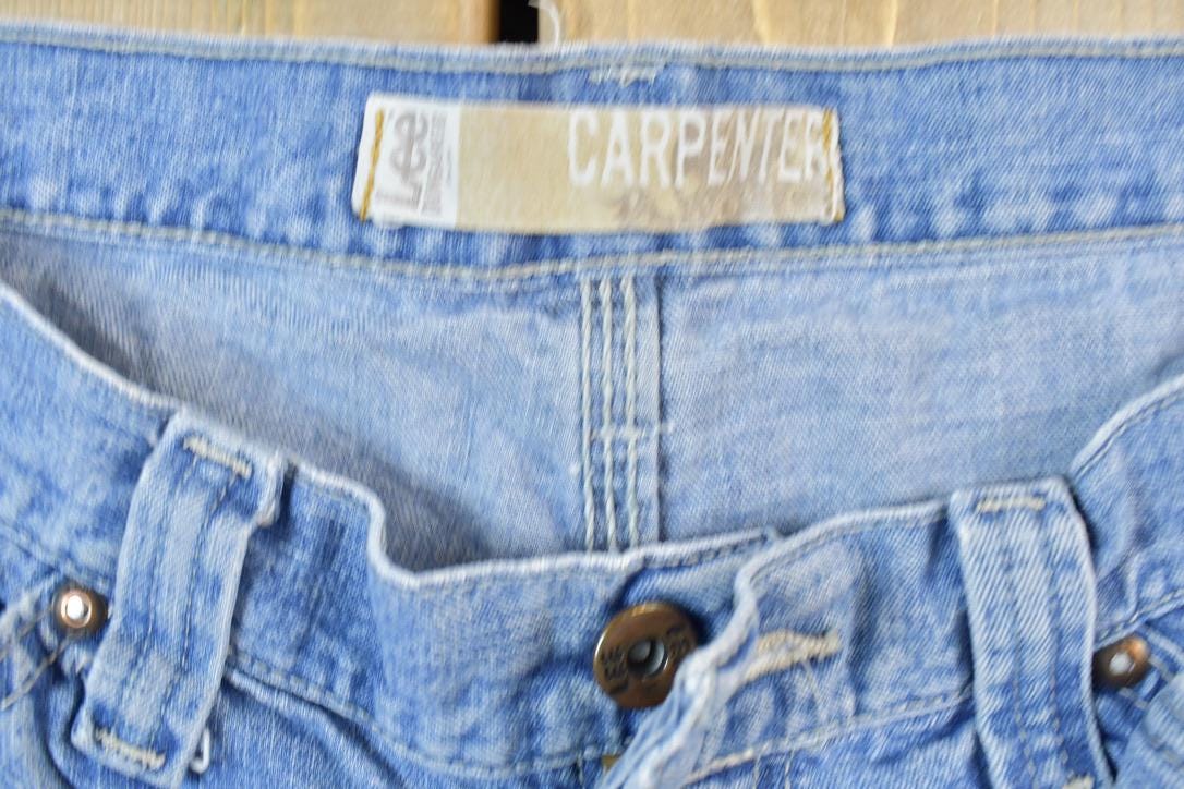 Vintage 1990s Lee Carpenter Denim Jeans Size 32 x 30