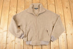 Vintage 1980s Peter England Fleece Outdoorsman Sweater Men's L