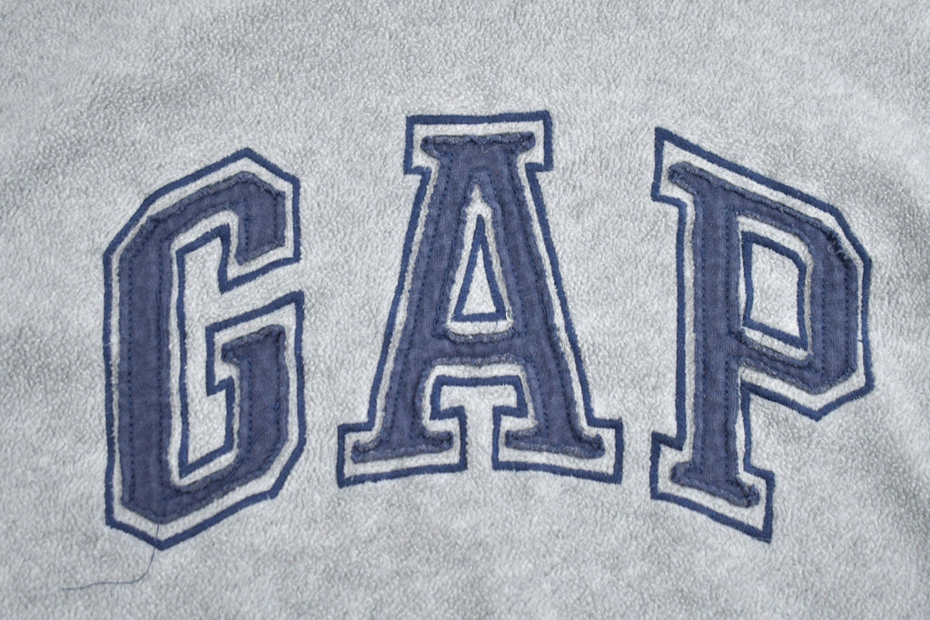 Vintage 1990s GAP Kids Embroidered Fleece Hoodie