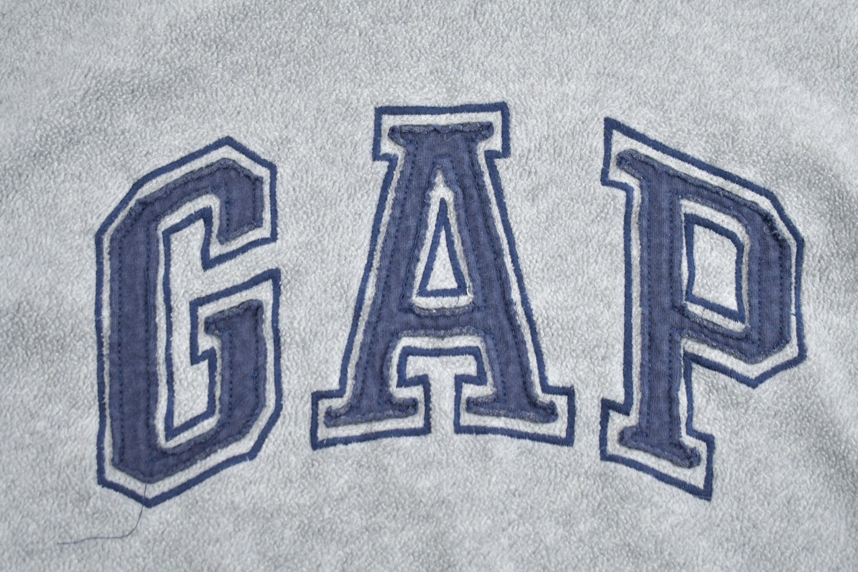 Vintage 1990s GAP Kids Embroidered Fleece Hoodie
