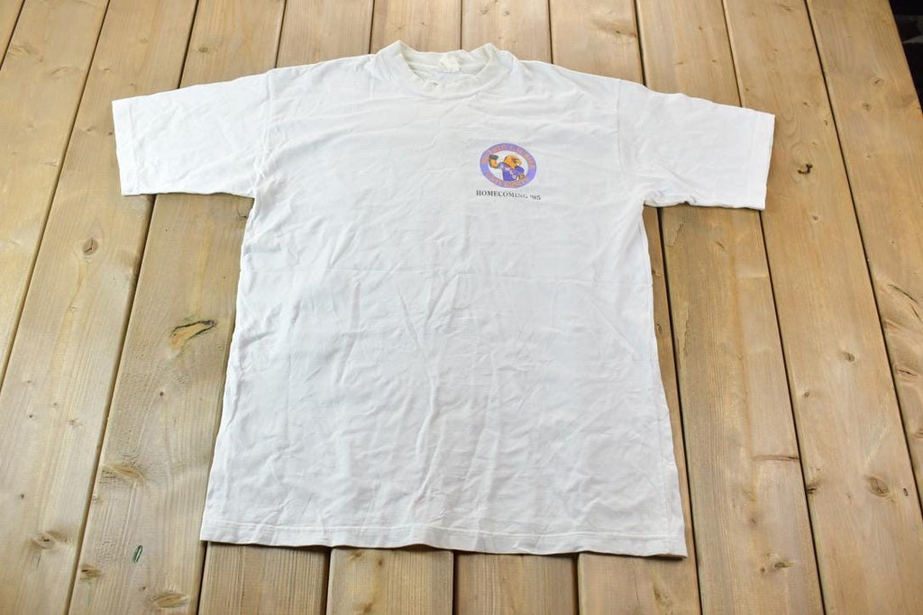 Vintage 1995 Wilfrid Laurier Homecoming Collegiate Graphic T-Shirt