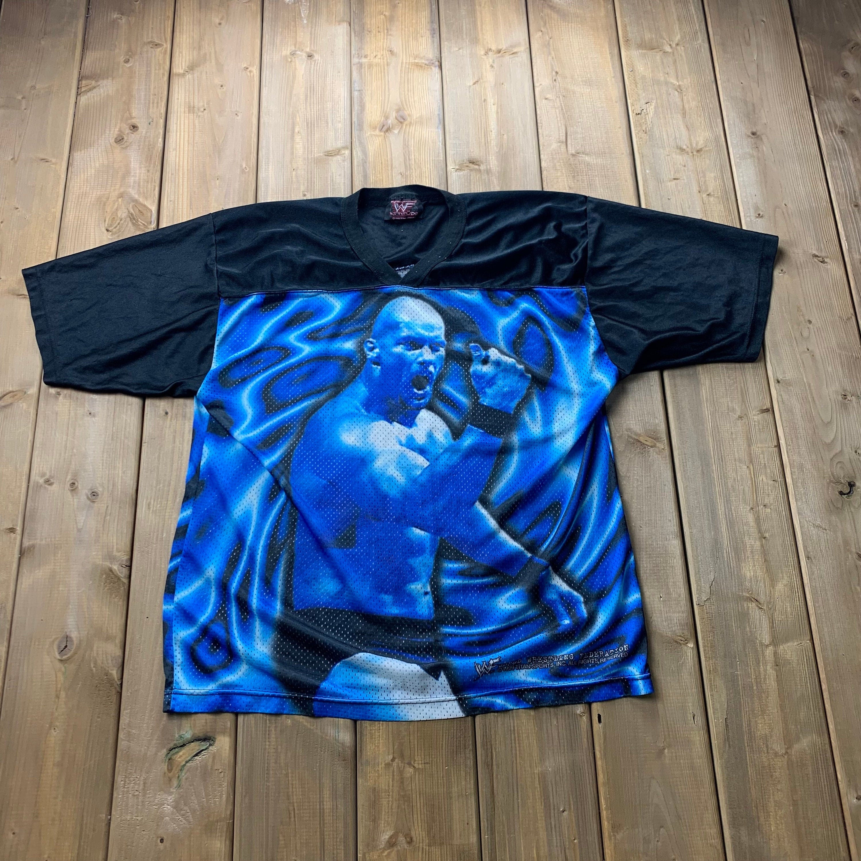 Vintage 1999 Steve Austin Wrestling Jersey
