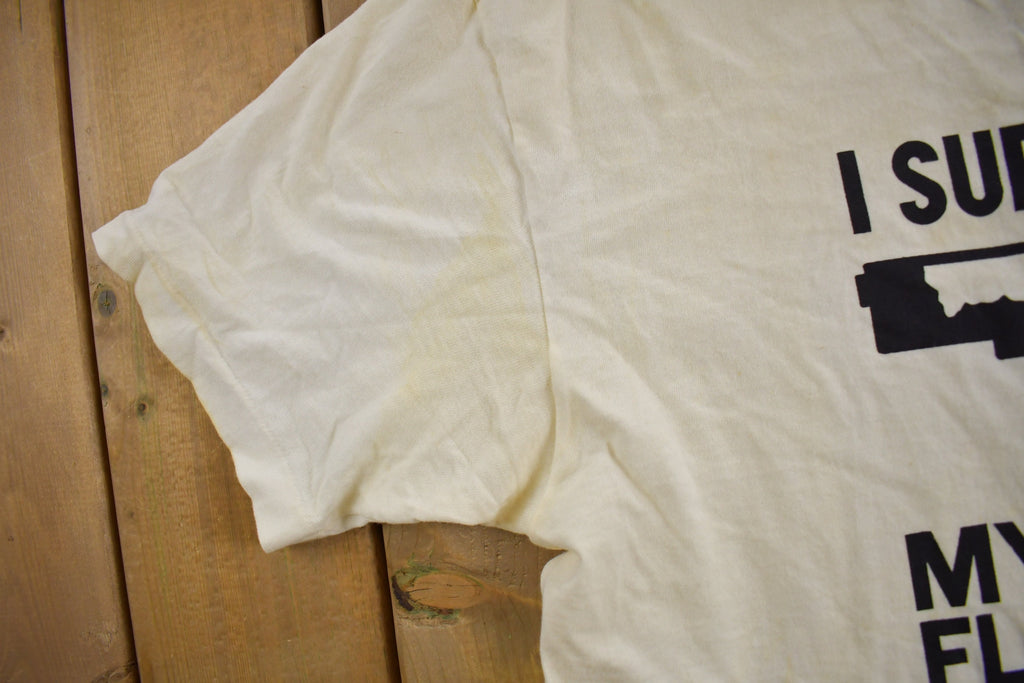 Vintage 1993 "I Survived My Florida Vacation" Souvenir T Shirt