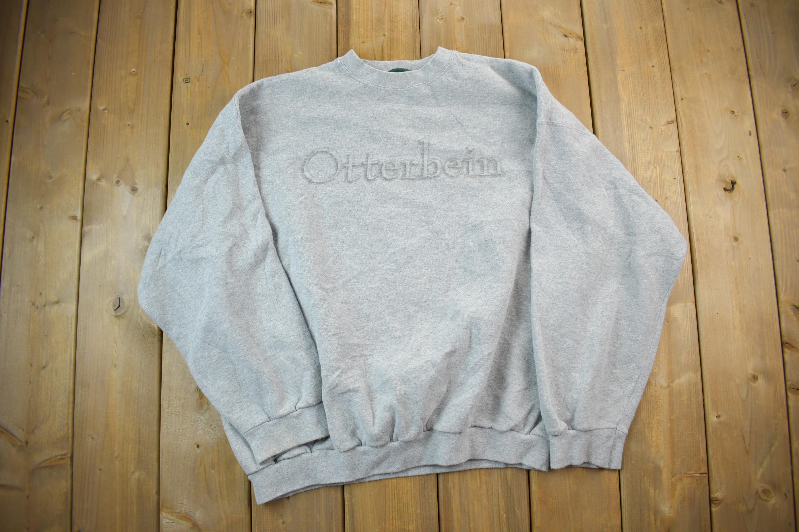 Vintage 1990s MV Sport Otterbein Crewneck Sweatshirt / 90s Crewneck / Made In USA / Streetwear / Bay Shore Nevada