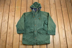 Vintage 1990s Andy Johns Hooded Field Jacket /