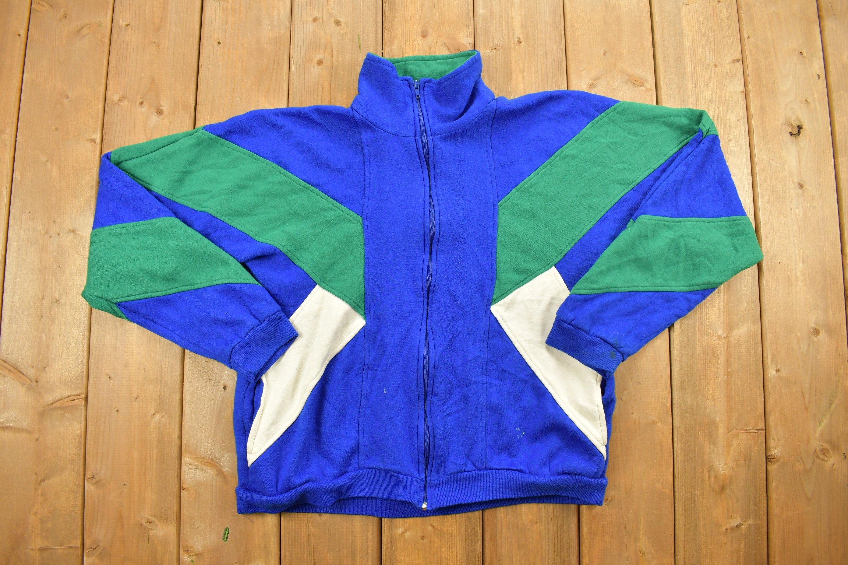 Vintage 1990s First Run Zip Up Sweater