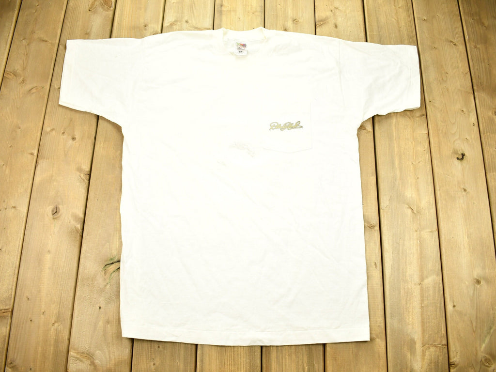 Vintage 1990s Dale Earnhardt #3 NASCAR Pocket T-Shirt