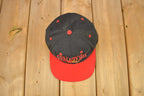 Vintage 1990s Ottawa Senators NHL The Game Strap Back Hat