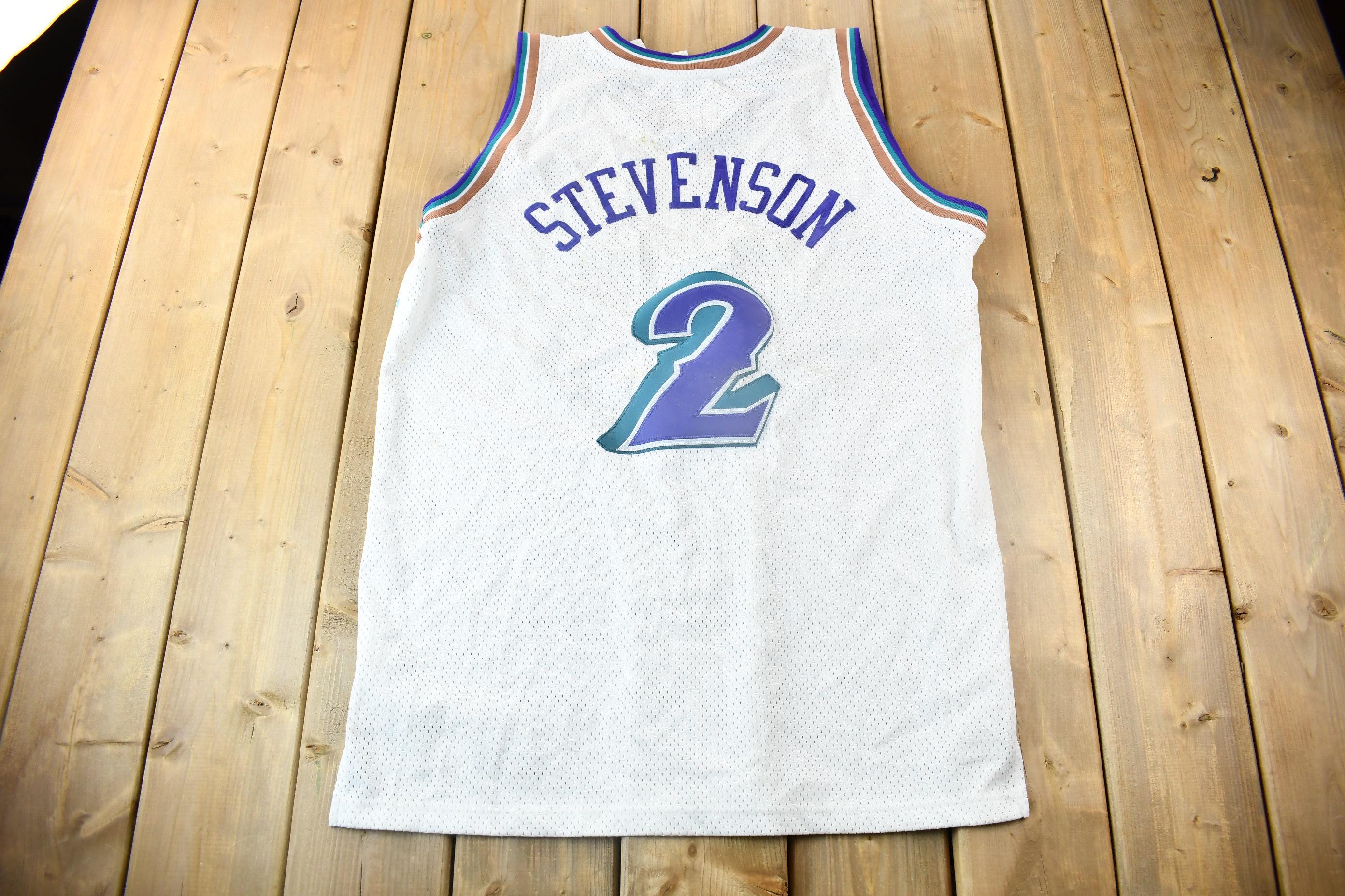 Vintage 2000 Utah Jazz Deshawn Stevenson NBA Reebok Jersey