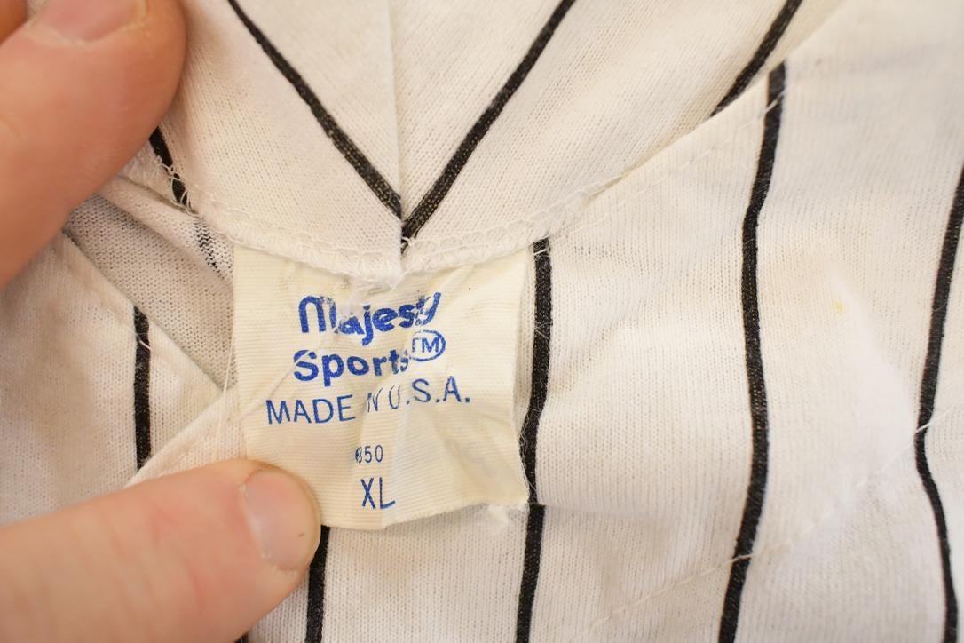 Vintage 1990s Majestic Sportswear Colorado Rockies Embroidered Baseball Jersey Men's L