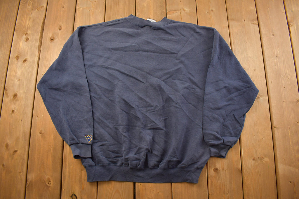 Vintage 1990s West Virginia University Mountaineers Collegiate Crewneck