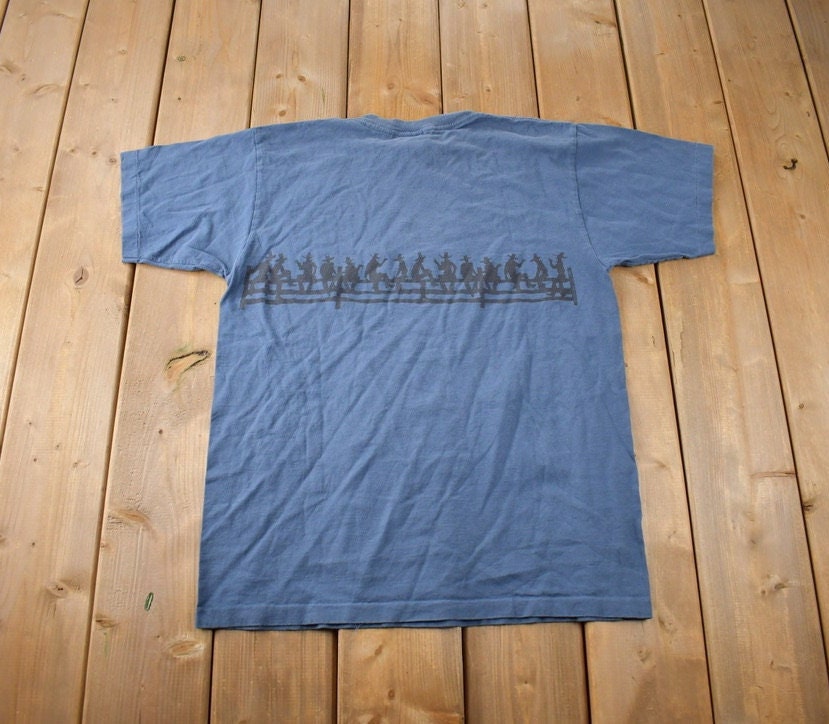 Vintage 1990s Sante Fe Souvenir Travel Single Stitch T Shirt Made In USA Size L