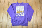 Vintage 1990s Manitoulin Island Ontario Canada Big Buck Crewneck / Souvenir / Vintage Sweatshirt / Outdoorsman / Wilderness Sweatshirt
