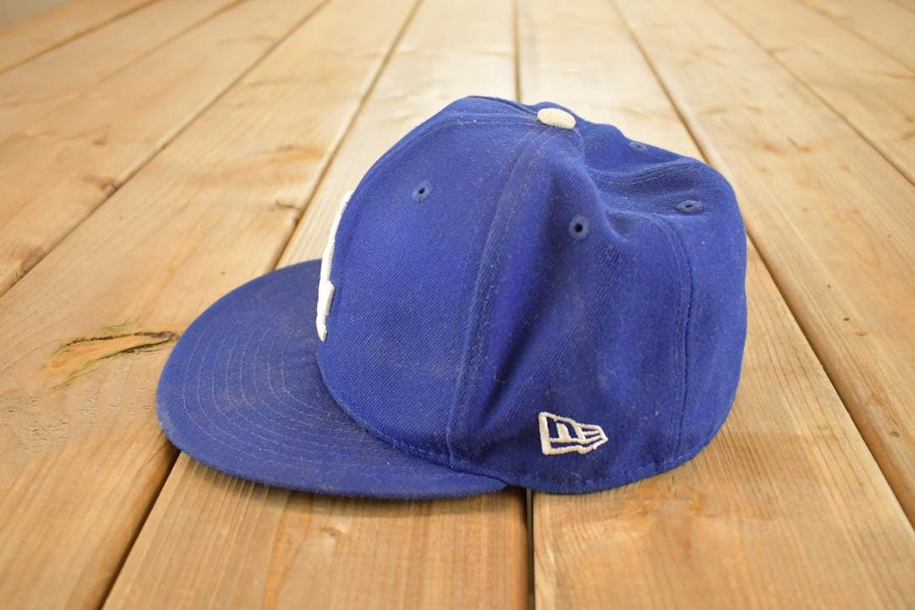 Vintage 1990s LA Dodgers Fullback Hat / 90's Embroidered Los Angeles Cap