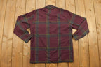Vintage 1990s Claybrooke Outdoors Plaid Lined Flannel Button Up Shirt