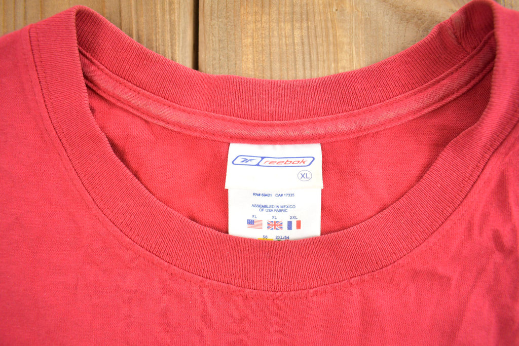 Vintage 1990s Reebok Athletics Graphic Tee