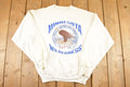 Vintage 1990s Minnesota Wilderness Bald Eagle Souvenir Crewneck Sweatshirt Men's L / 90's Tourist Vacation Graphic Sweater