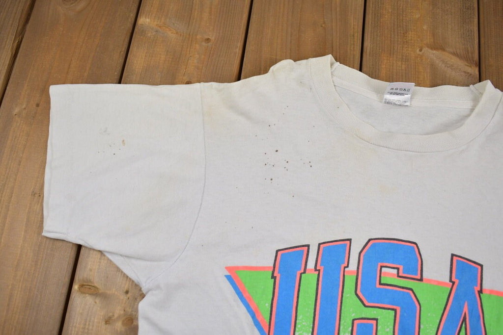 Vintage 1990 Twin Cities US Olympic Festival Graphic T-Shirt