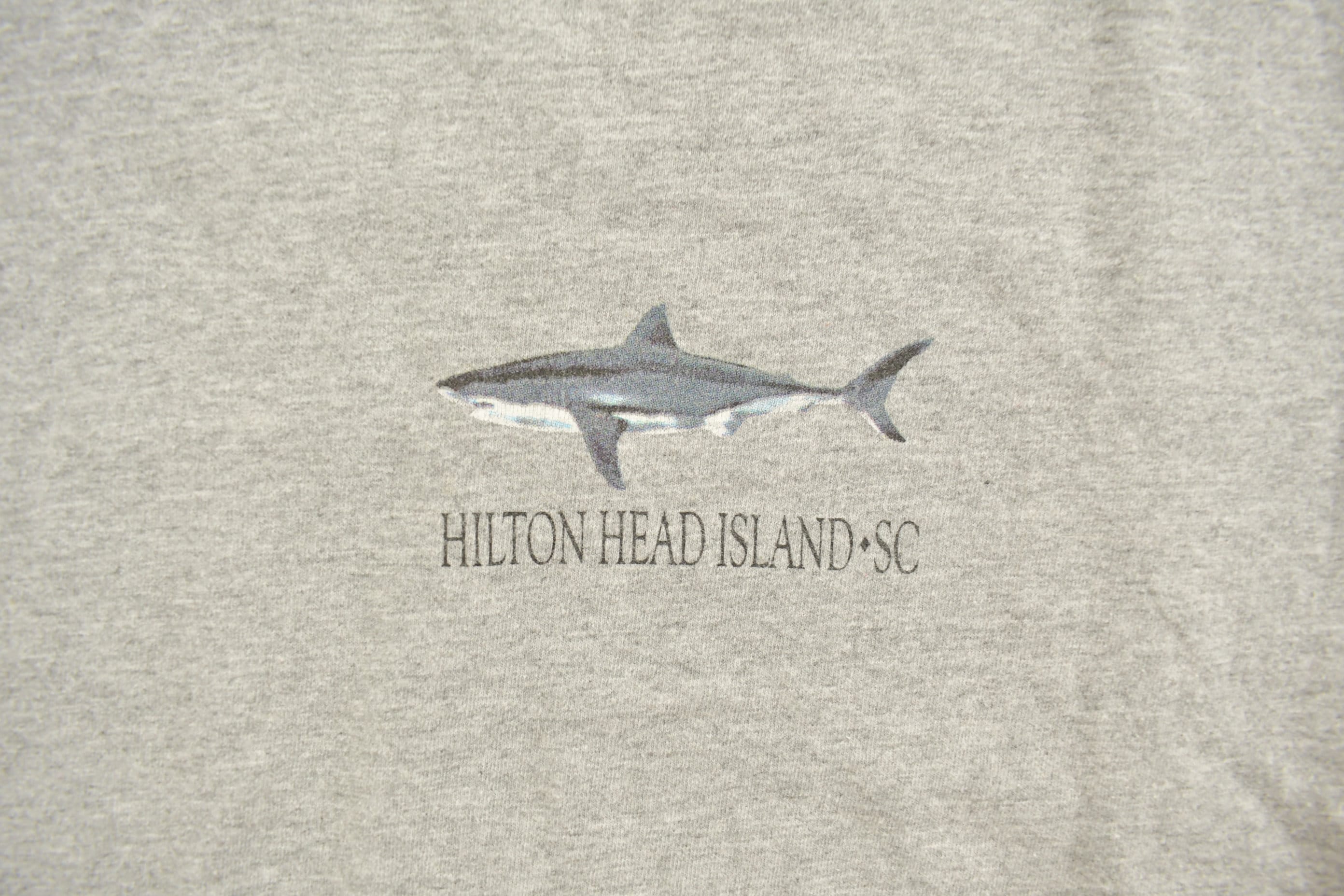 Vintage 1990s Hilton Head Sharks Souvenir T Shirt