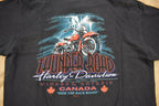 Vintage 1998 Harley Davidson Thunder Road Windsor Ontario T-Shirt