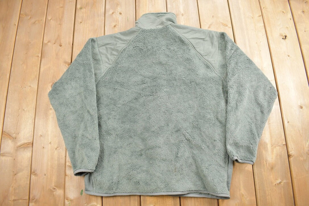 Vintage 1990s Military Cold Weather Fleece Sweater